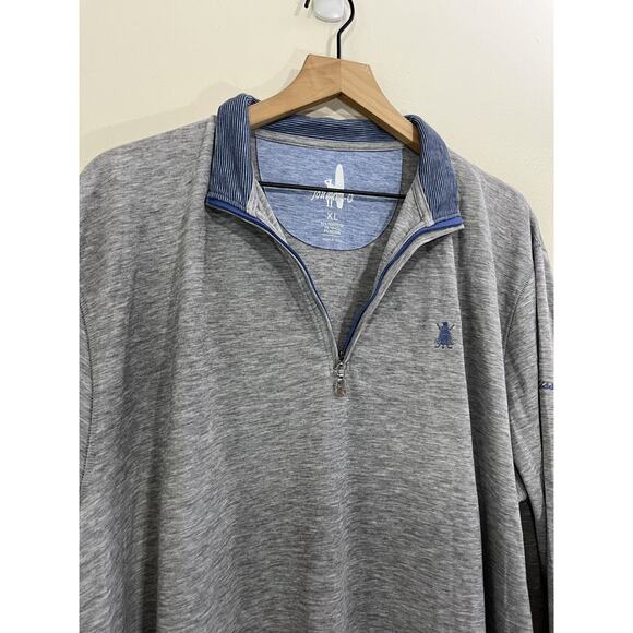 Johnnie-O Sweatshirt XL Randall Preppy Performance Athleisure Golf Normcore Zip - Picture 5 of 12